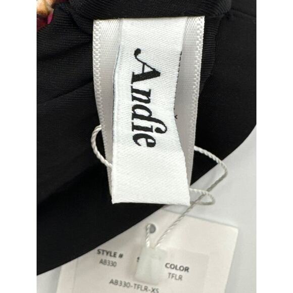 Andie Swim The Banded Cheeky Women's Bikini Bottom Tropical Floral NWT Size XS - Picture 7 of 8